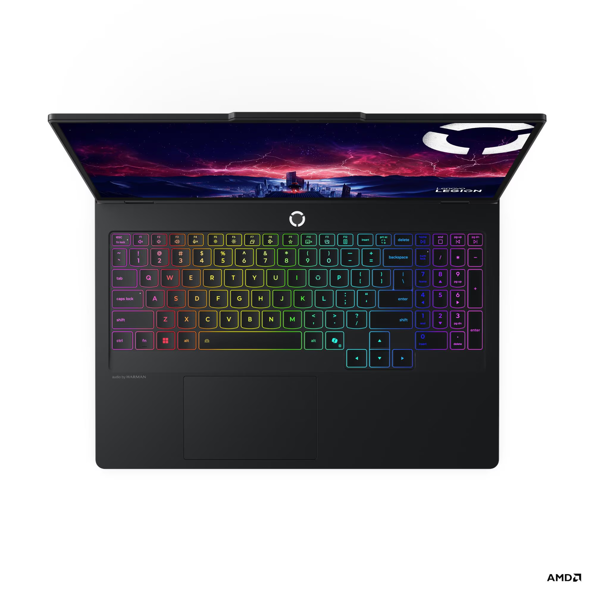 Laptop Lenovo NB Legion Pro 5 16ADR10, 16", AMD Ryzen 9 8945HX, 32GB RAM, 1TB SSD, NVIDIA GeForce RTX 5060 8GB GDDR7, i zi