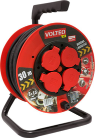 Rrotull me kabllo zgjatëse Volteo Heavy Duty, 20 m, 3x2.5mm² Rrotull me kabllo zgjatëse Volteo Heavy Duty, 20 m, 3x2.5mm²