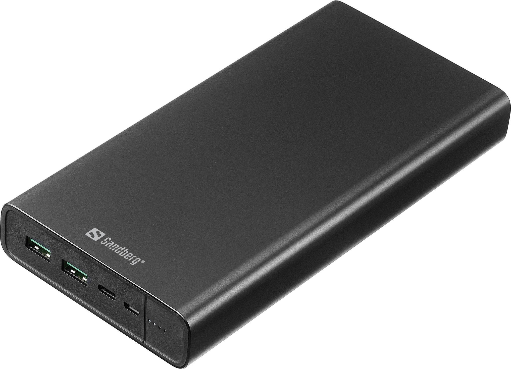 Powerbank Sandberg PD100W 420-63, 38400mAh, USB-C PD, i zi