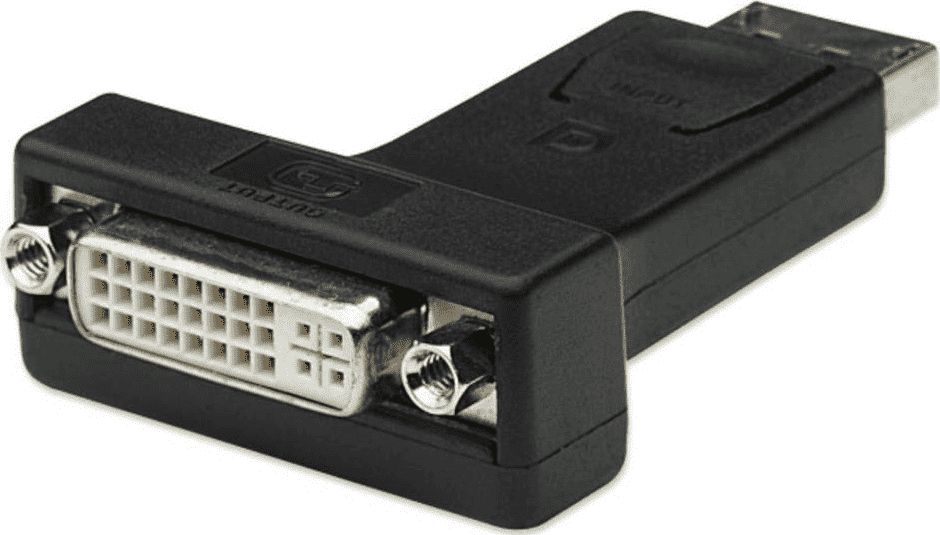 Përshtatës Techly DisplayPort në DVI-I, i zi