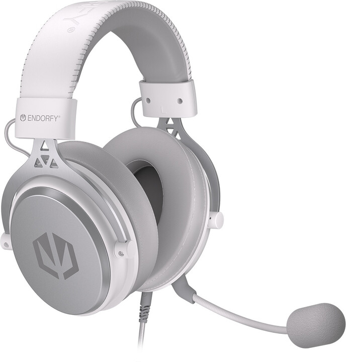 Kufje Endorfy Viro Onyx White, të bardha