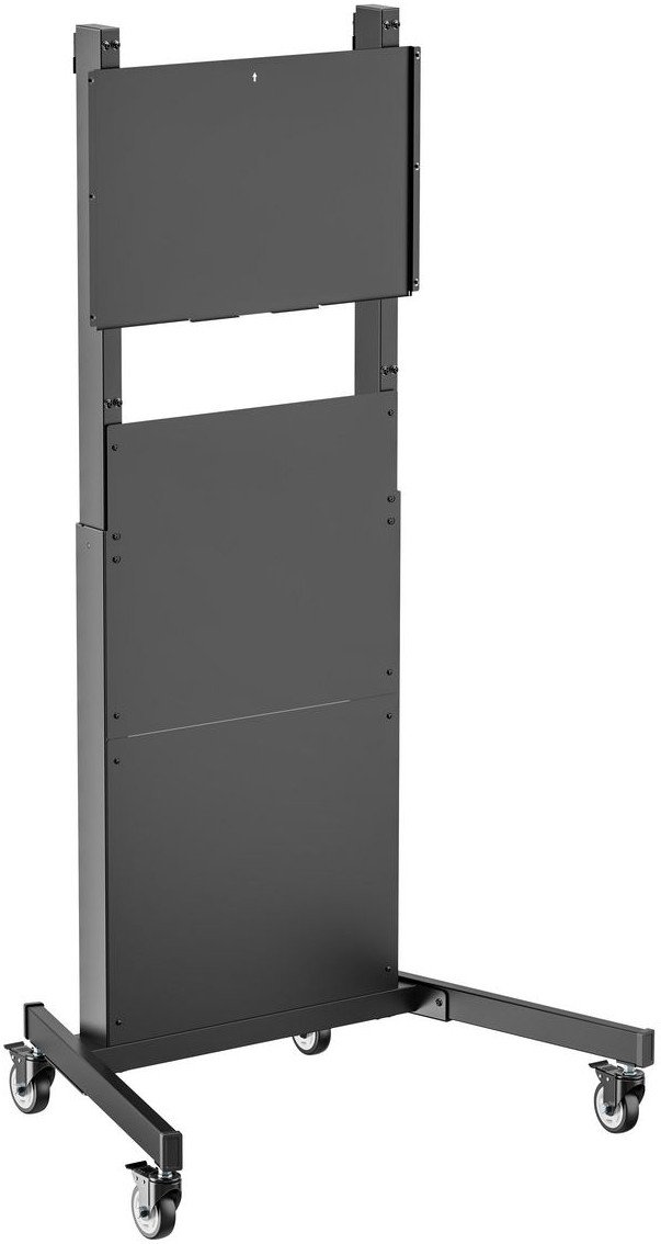 Stendë monitori Vivolink VLFS-FLEXI, karrocë e lëvizshme, menaxhim kabllosh, e zezë