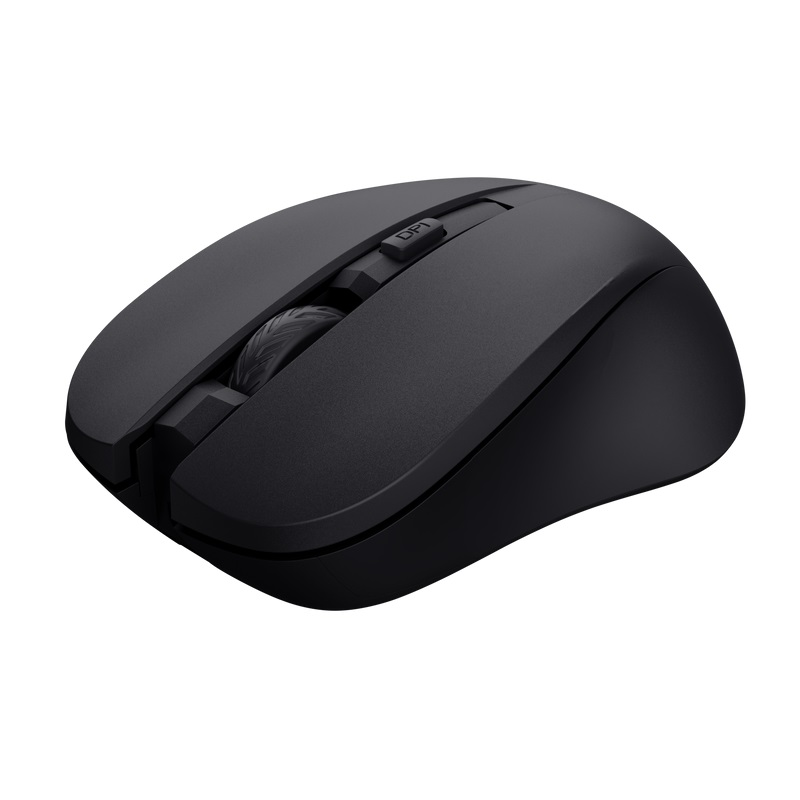 Maus Trust Mydo Silent Click, Optik, 1800 DPI, wireless, i zi