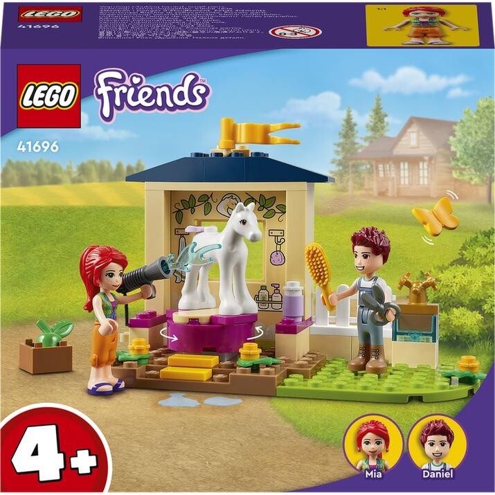 Set lodër LEGO® Friends 41696 Pony cleaning in the stable, 60 pjesë