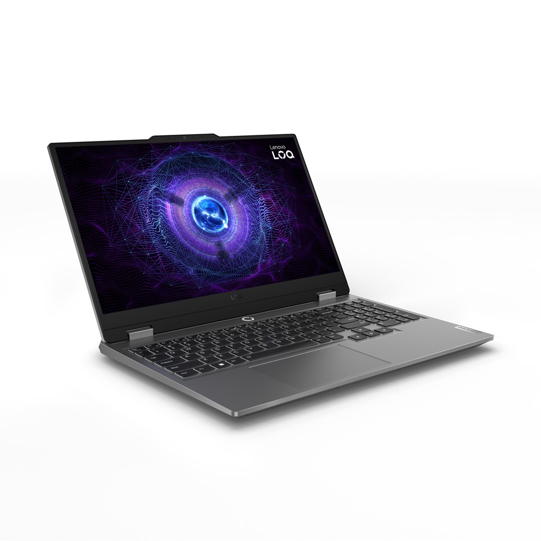 Laptop Lenovo LOQ 15IAX9, 15.6", Intel Core i5-12450HX,16 GB DDR5-SDRAM, 512 GB SSD, NVIDIA GeForce RTX 3050, i hirtë + çantë shpine