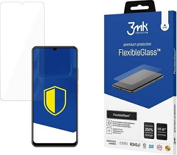 Mbrojtëse ekrani 3mk FlexibleGlass për Realme Note 50, hibride, transparente