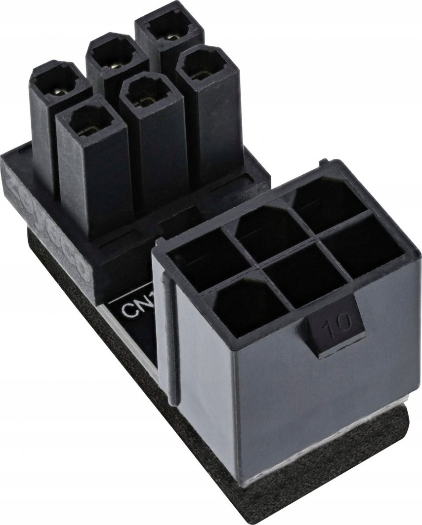 Përshtatës i brendshëm energjie InLine, ATX 6pin 180°, mashkull femër