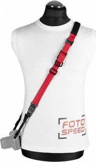 Rrip kamere GGS MS-1R, najlon, i rregullueshëm, i kuq