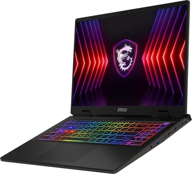 Laptop MSI Sword 16 HX B14VFKG-026XPL, 16", Intel Core i7, 16GB RAM, 1TB SSD, NVIDIA GeForce RTX 4060, i zi