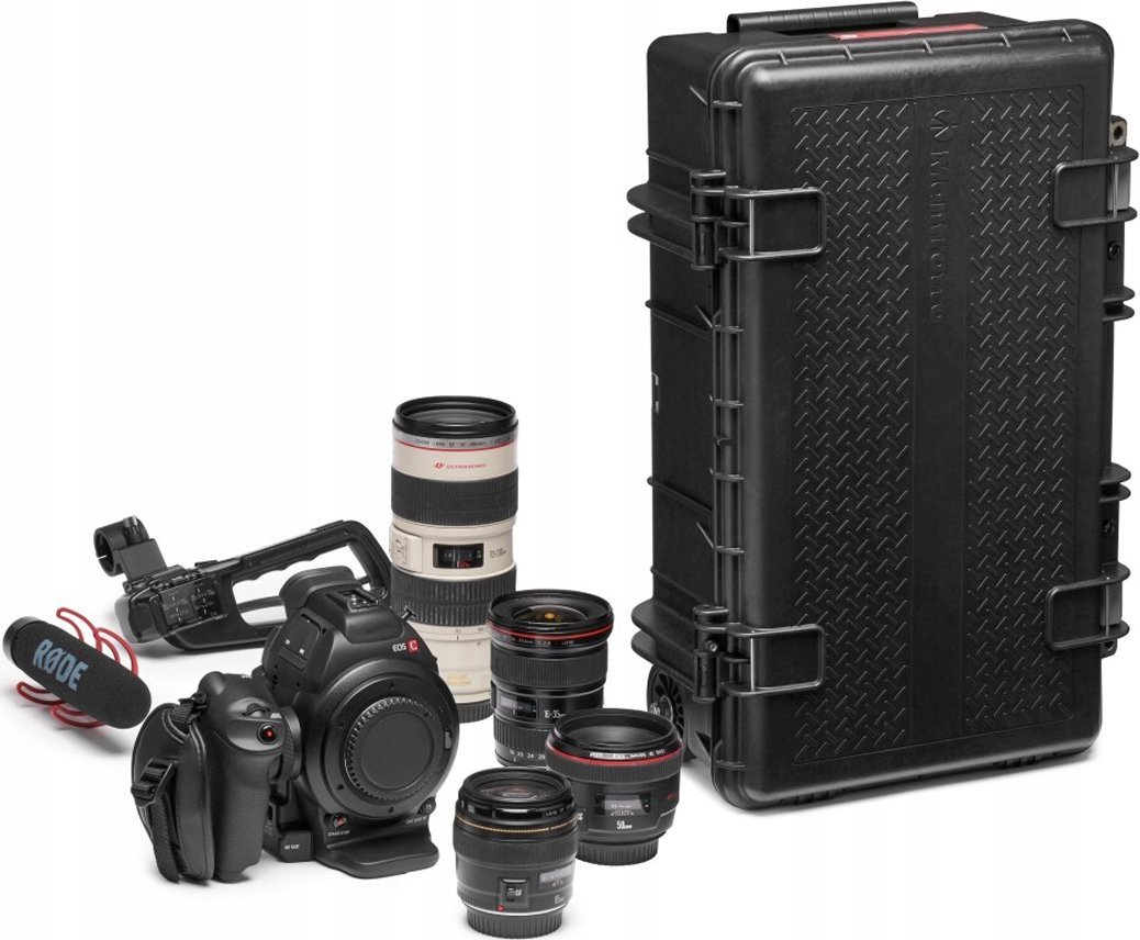 Çantë trolle fotografike Manfrotto Pro Light Reloader Tough L-55, për DSLR dhe pa pasqyrë, e zezë