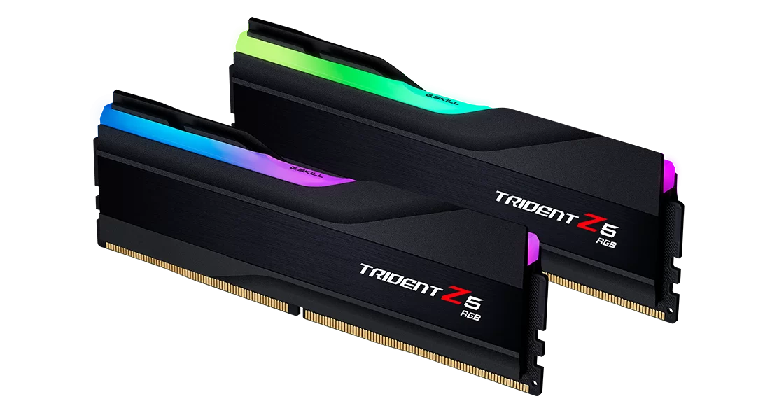 Memorie G.Skill Trident Z5 RGB, DDR5, 32 GB (2×16 GB), 6000 MHz, CL36, F5-6000J3636F16GX2- TZ5RK