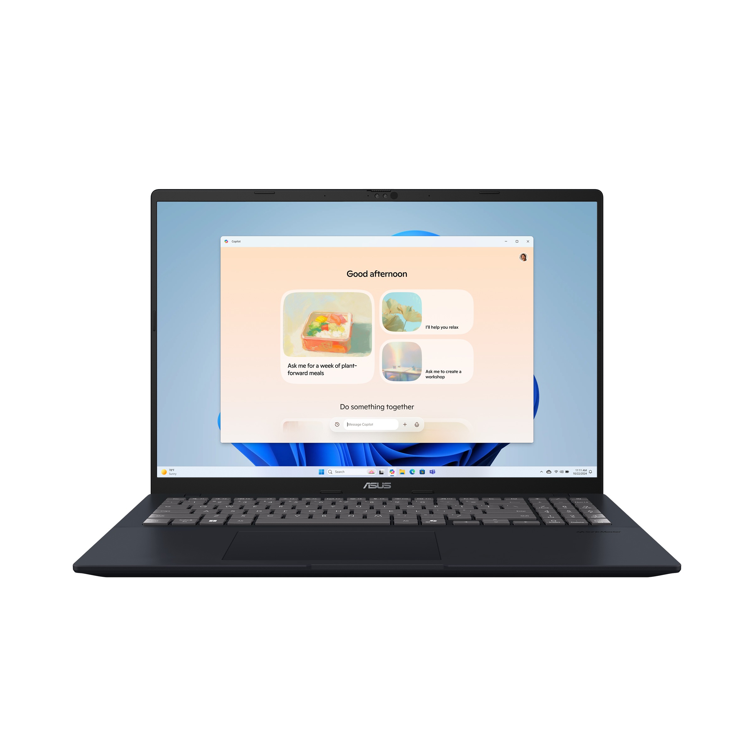 Laptop ASUS Vivobook 16 X1607CA-MB071W, 16", Intel Core Ultra 5 225H, 16GB RAM, 1TB SSD, i kaltër