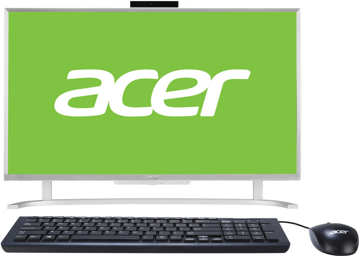 Kompjuter Acer Aspire C24-760, Intel Core i3, 4GB RAM, 1TB HDD, i argjendë