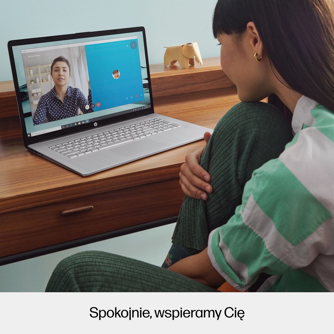 Лаптоп HP 17-cn3134nw Intel, 17.3", Intel i7-1355U, 16 GB RAM, 512 GB SSD, i argjendtë