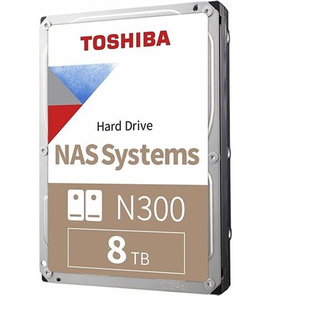 Disk HDD Toshiba N300 NAS, 8TB, 7200rpm