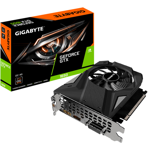 Kartelë grafike Gigabyte GeForce® GTX 1650 D6 OC 4G V2, 4GB GDDR6