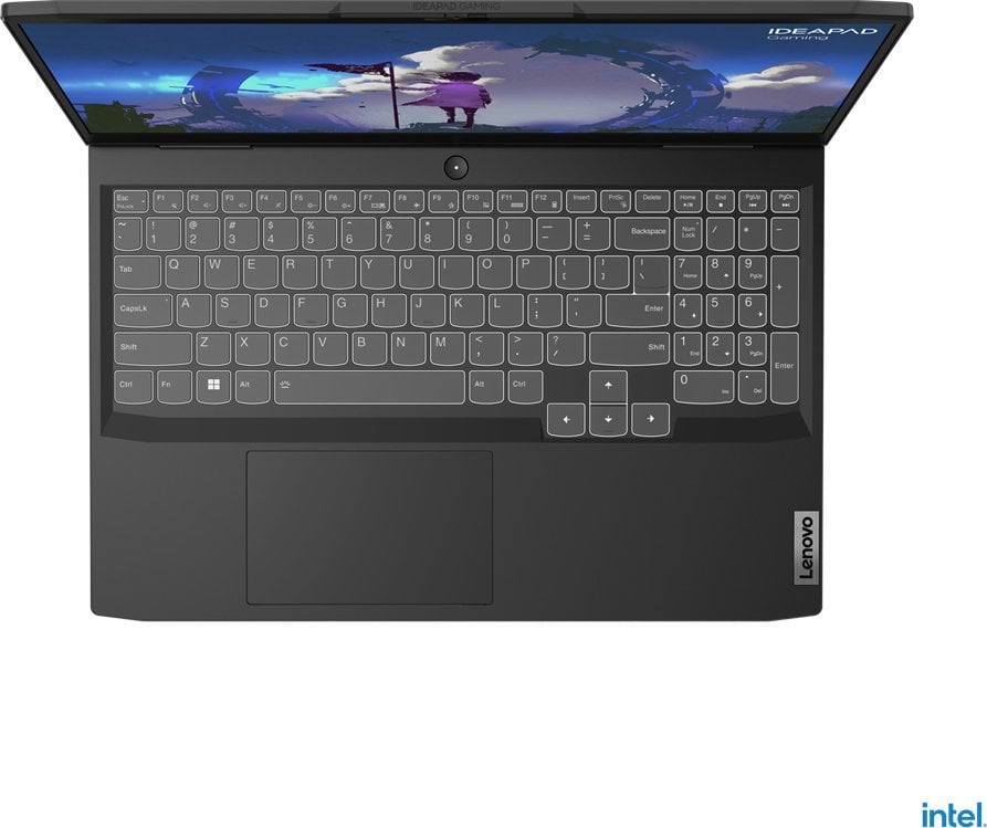 Laptop Lenovo IdeaPad Gaming, 15.6", Intel Core i7 12650H, 16 GB RAM, 512 GB SSD, Nvidia GeForce RTX 3060, i hirtë