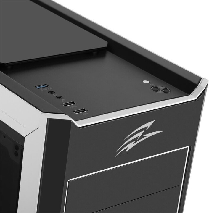 Kasë kompjuteri Evolveo Ray 4 CR, 3x120mm, e zezë