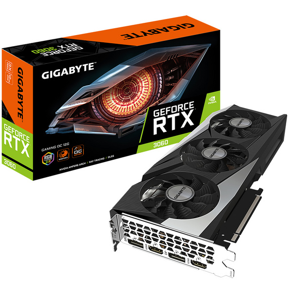 Kartelë grafike Gigabyte GeForce RTX 3060 GAMING OC 12G (rev. 2.0) NVIDIA 12 GB GDDR6