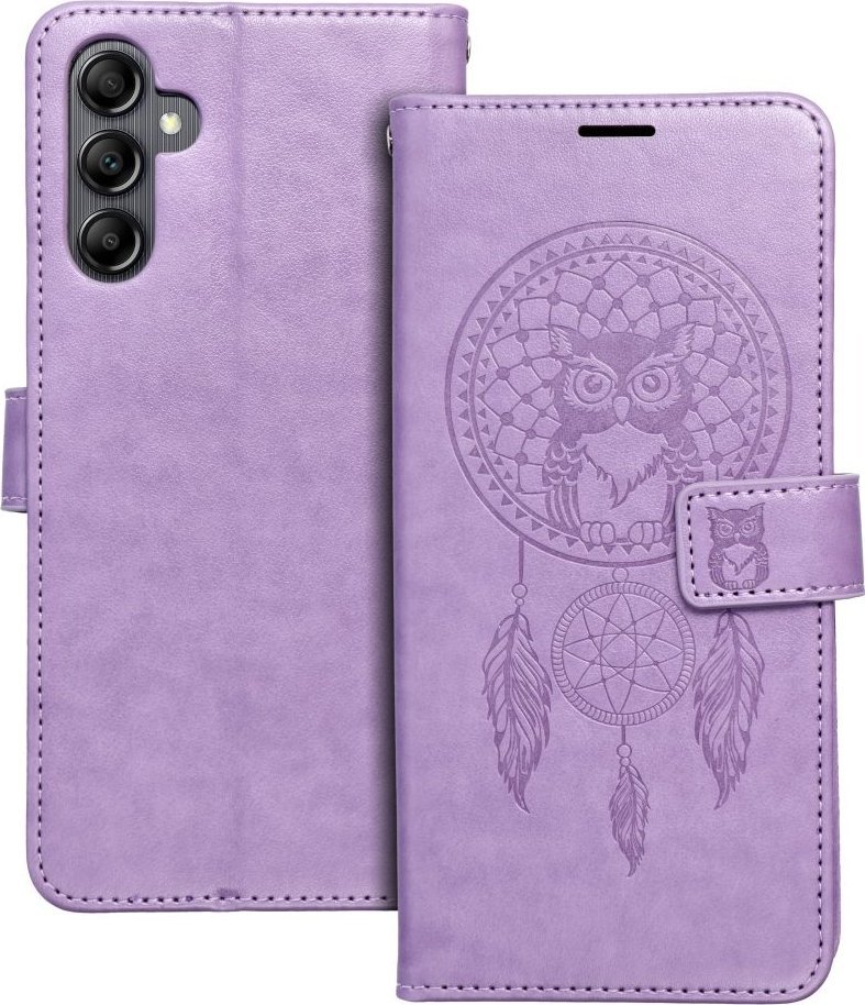 Futeri magnetik Mezzo Book Dreamcatcher për Samsung Galaxy A14 4G, me kapak, me xhepa kartash, e shumëngjyrshme