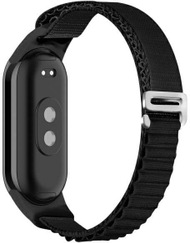Rrip dore Beline Strap Alpine për Xiaomi Mi Band 9 Mi Band 8, najlon, i zi