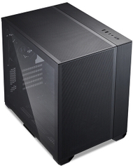 Kasë kompjuteri LIAN-LI O11 Air Mini, TG, e zezë Kasë kompjuteri LIAN-LI O11 Air Mini, TG, e zezë