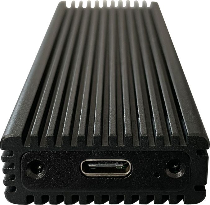 Кутија надворешна SSD LC-Power LC-M2-C-MULTI, M.2 NVMe SATA, USB-C 3.2 Gen 2, сребрена