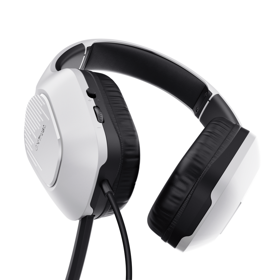 Kufje Trust Gaming GXT 415W, të bardha