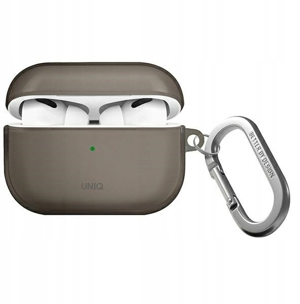 Çantë mbrojtëse për kufje Uniq Glass Case, transparente, kafe