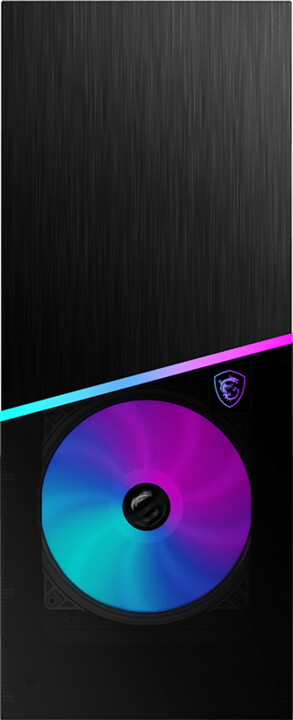 Персонален компјутер MSI MPG SEKIRA 500X, 1xARGB 120мм, стакло, црно