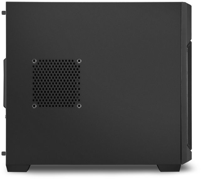 Kasë kompjuteri V1000 Sharkoon, microATX, e zezë