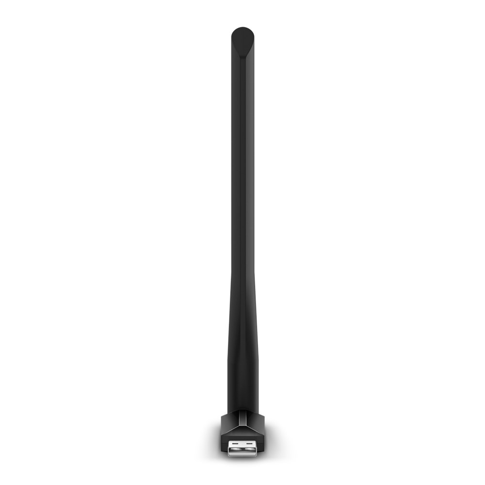 Përshtatës WiFi USB TP-Link Archer T2U Plus, AC600, Dual Band, 5dBi, i zi