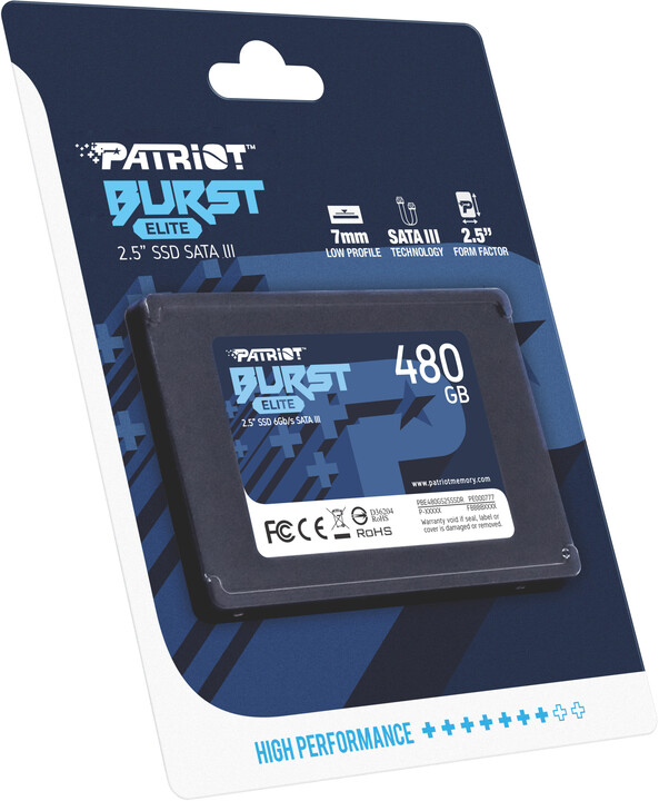Disk Patriot Burst Elite, 2.5 "- 480GB