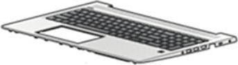 HP Top Cover CP Intl тастатура, сива боја