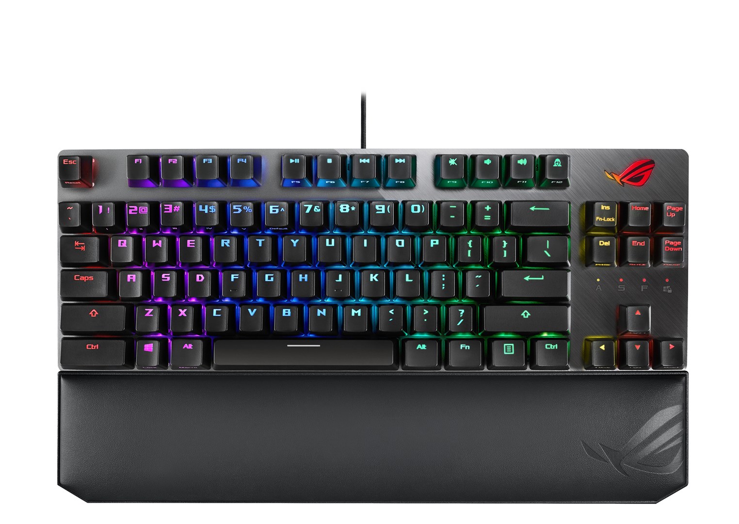 Tastierë Asus ROG Strix Scope NX TKL Deluxe, NX Brown, USB/Bluetooth, e zezë