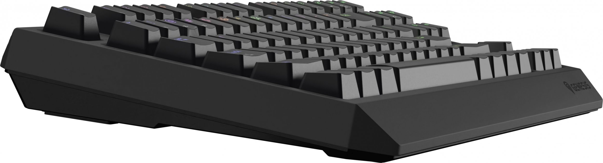 Tastierë gaming Genesis Thor 230 TKL Wireless, mekanike, Outemu Panda, e zezë
