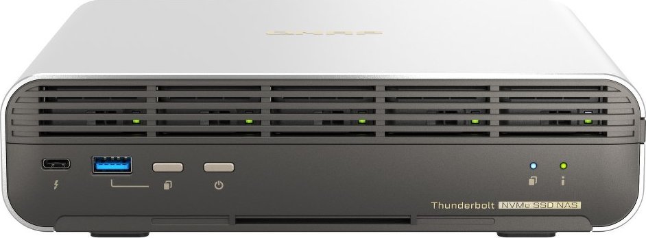 Сервер NAS QNAP TBS H574TX, Intel Core i5 1340PE, 16GB RAM, црн