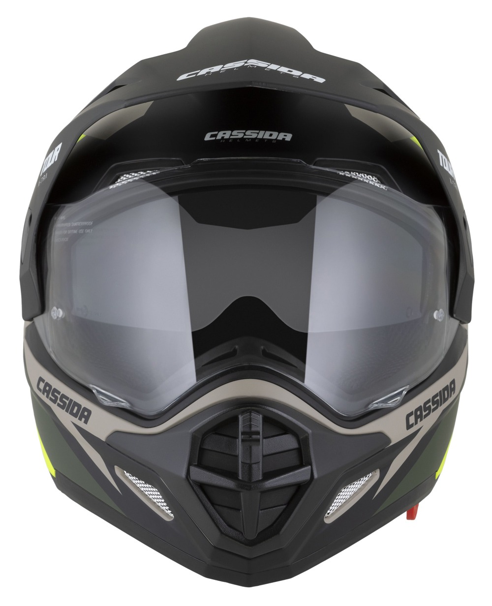 Helmetë moto Cassida Tour 2.0 X-tra, Pinlock ready, ECE 22.06, e zezë mat