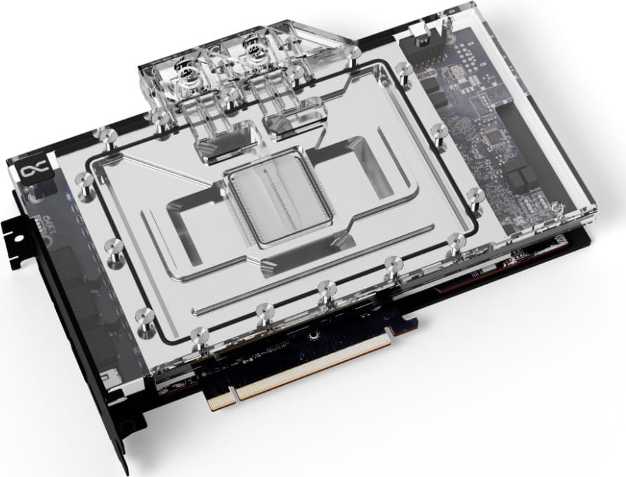 Bllok uji për GPU Alphacool Eisblock Aurora RTX 4090 Master V.2, akrilik dhe nikeli, me backplate, i zi transparent