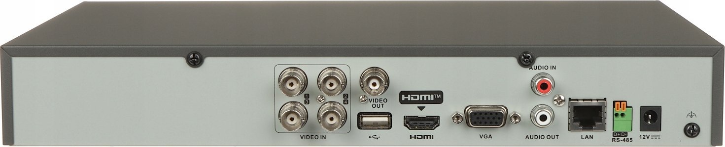 Regjistrues DVR Hikvision IDS-7204HUHI-M1/X, 4 kanale, AcuSense, i zi