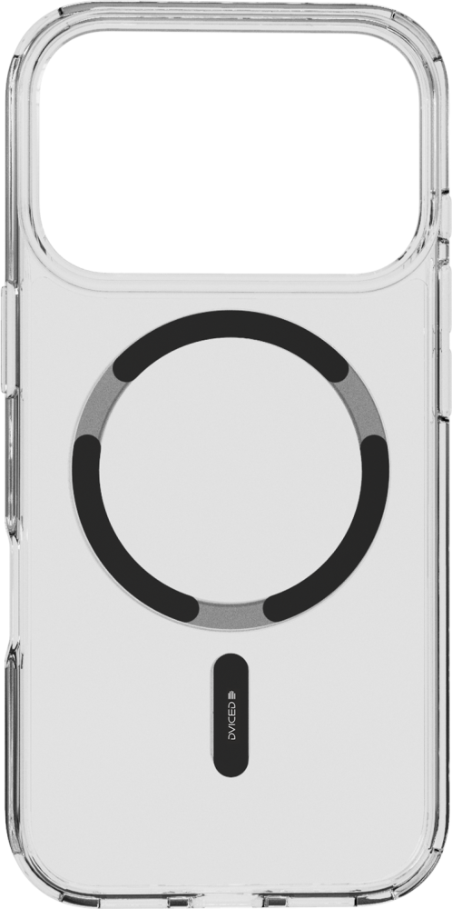 Dviced MagSafe iPhone 17 Pro Clear Case, Black