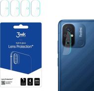 Mbrojtëse kamere 3MK Lens Protection për Xiaomi Redmi 12C, hibride, ultra e hollë, transparente