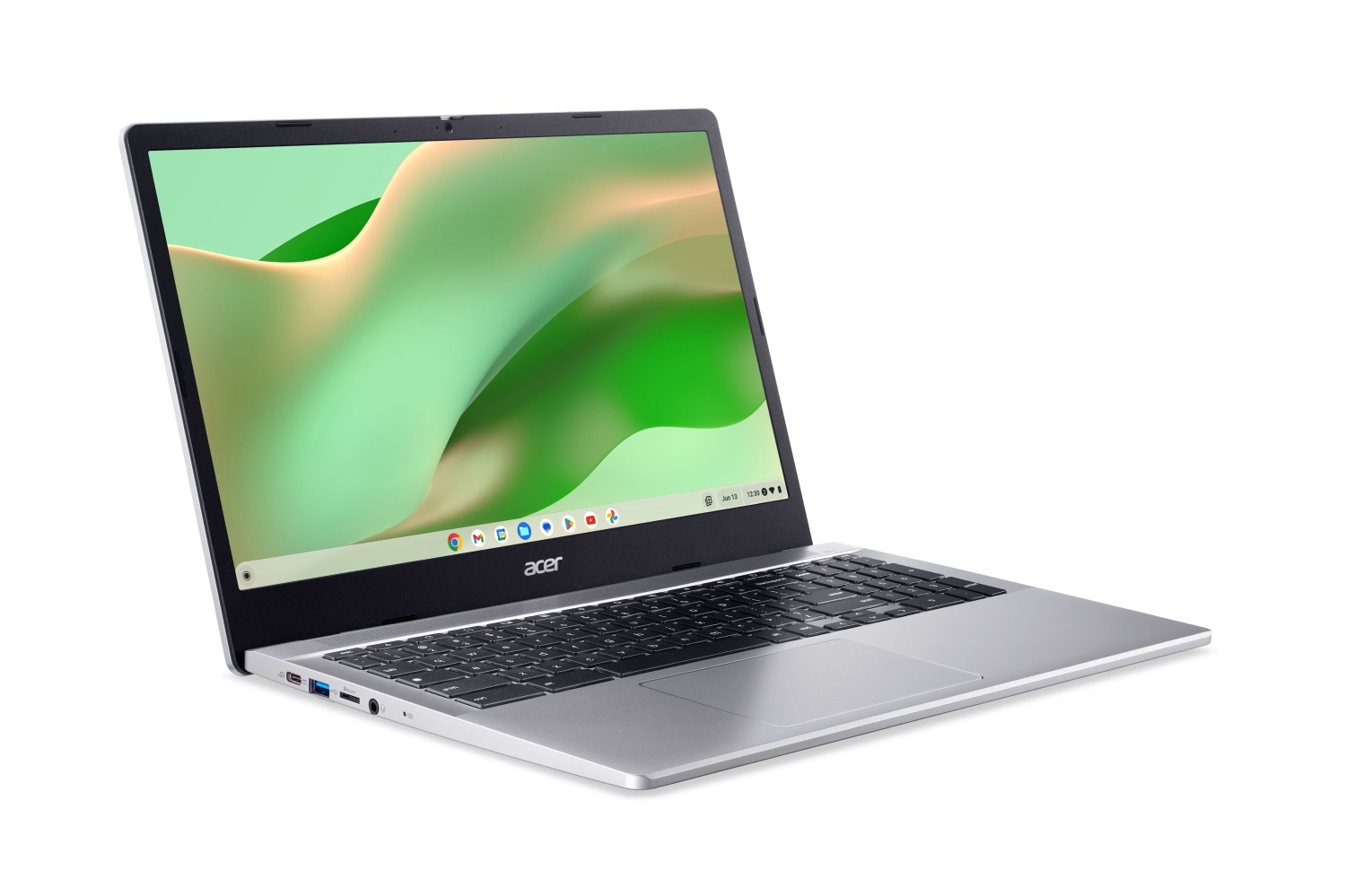 Laptop Acer Chromebook 315, 15.6" FHD IPS, Intel N100, 8 GB RAM, 128 GB eMMC, i hirtë