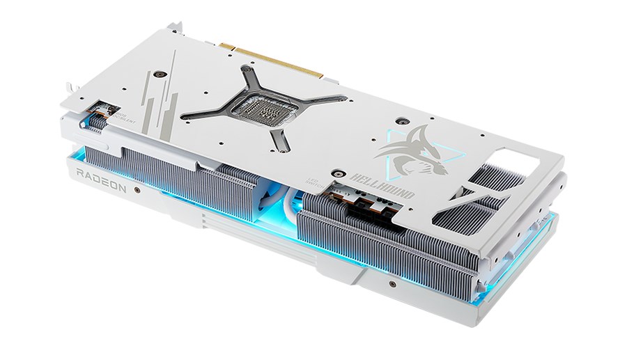 Kartelë grafike PowerColor AMD Radeon RX 7900 XT Hellhound, 20GB GDDR6, PCIe 4.0, e bardhë