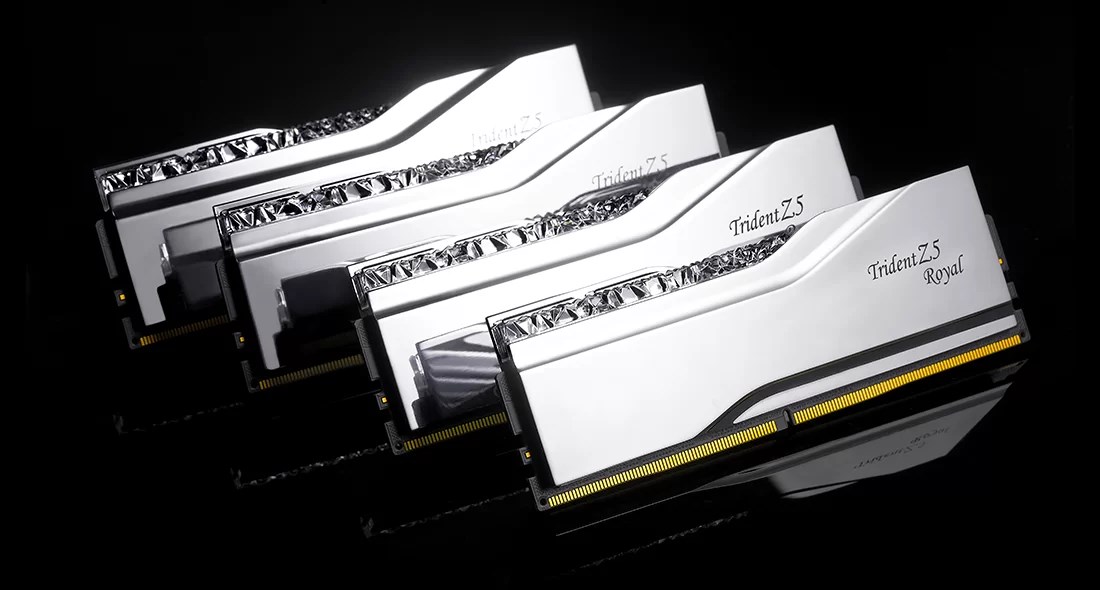 Memorie G.SKILL Trident Z5 Royal Neo, 32GB DDR5, 6000MHz, e argjendtë