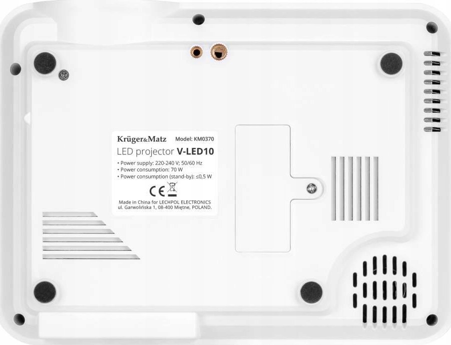 Projektor LED Kruger&amp;Matz V-LED20, Full HD, 5000 lumen, i bardhë