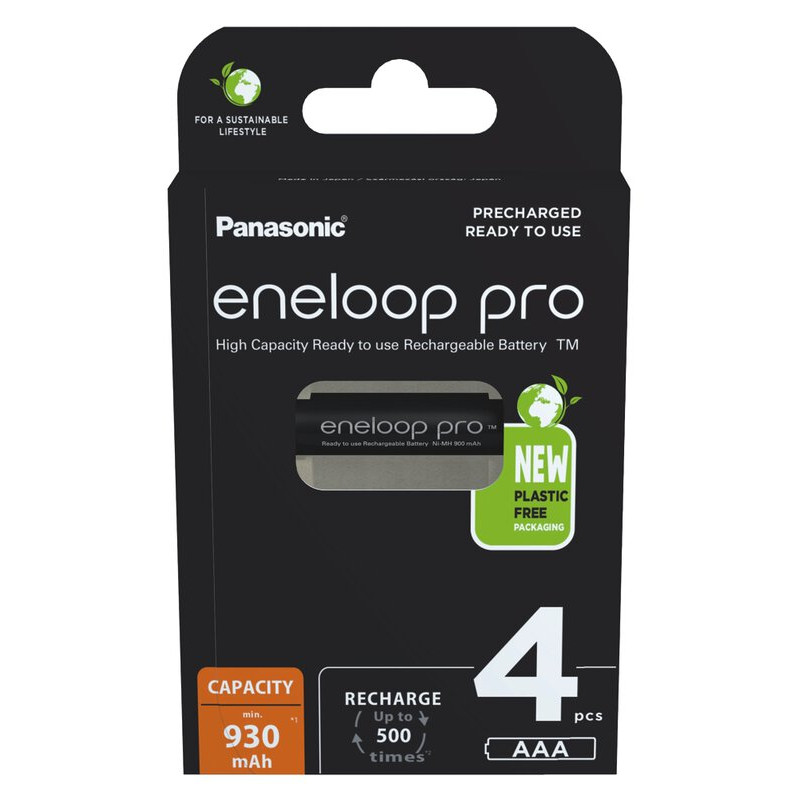 Panasonic Eneloop PRO AAA/4B