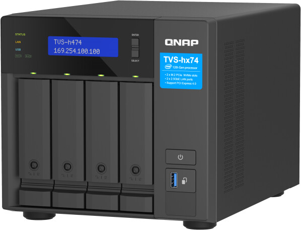 Server NAS QNAP TVS-h474-PT-8G