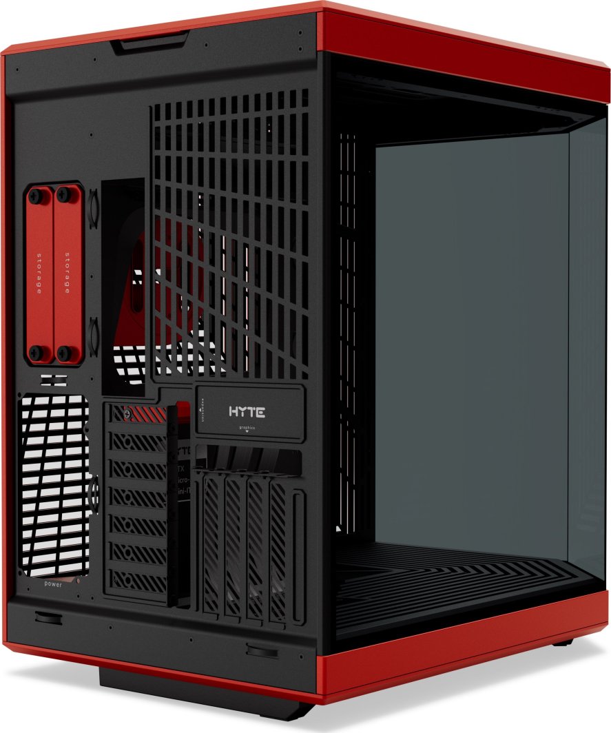 Kasë Hyte Y70, e zezë/ kuqe