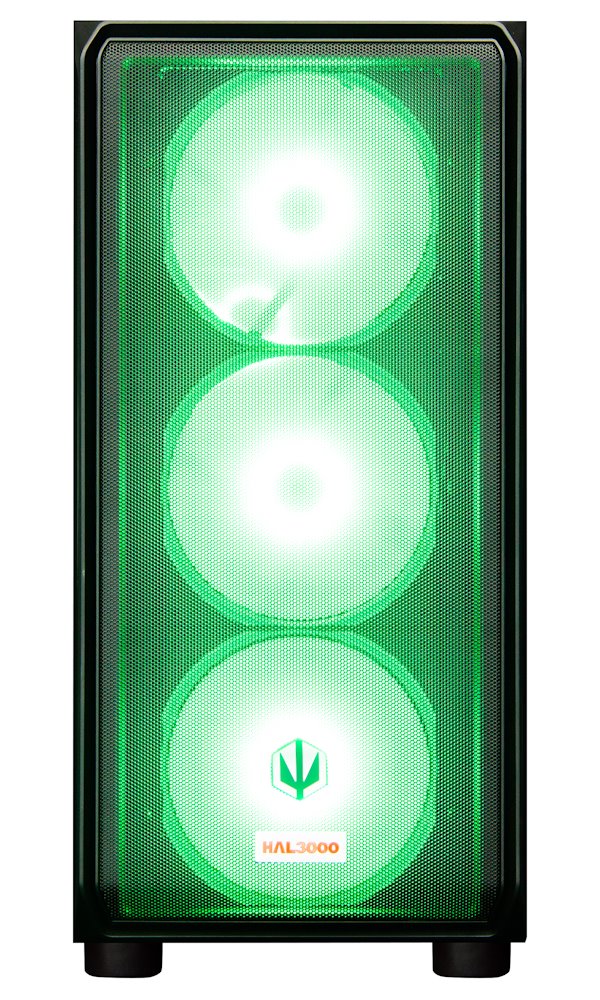 Kompjuter HAL3000 Alfa Gamer Ti Super, Ryzen 7 9700X, RTX 4070 Ti Super, 32GB RAM, 2TB SSD, i zi